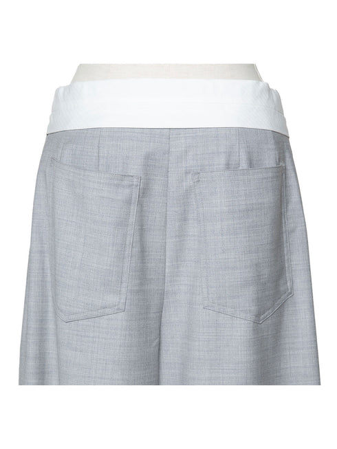 silk wool marvelt pants(予約商品)